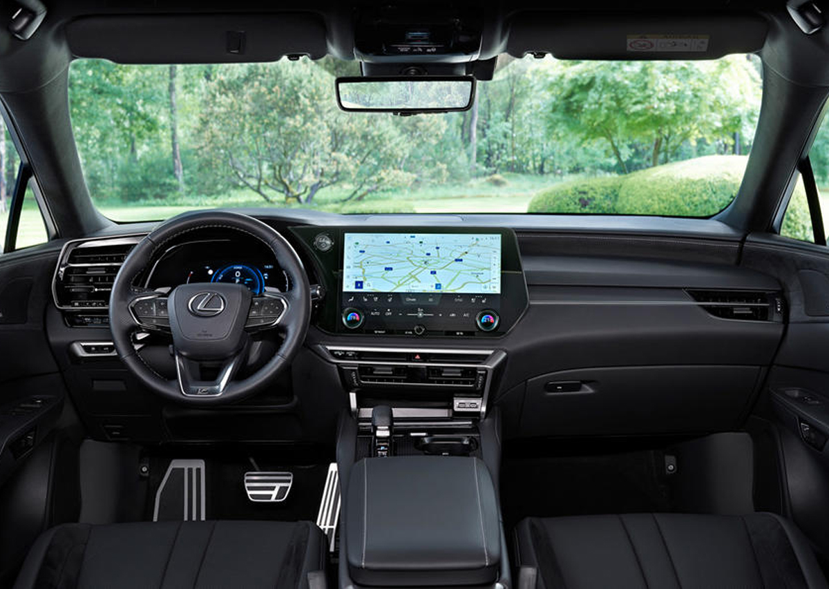 All-new Lexus RX interior 